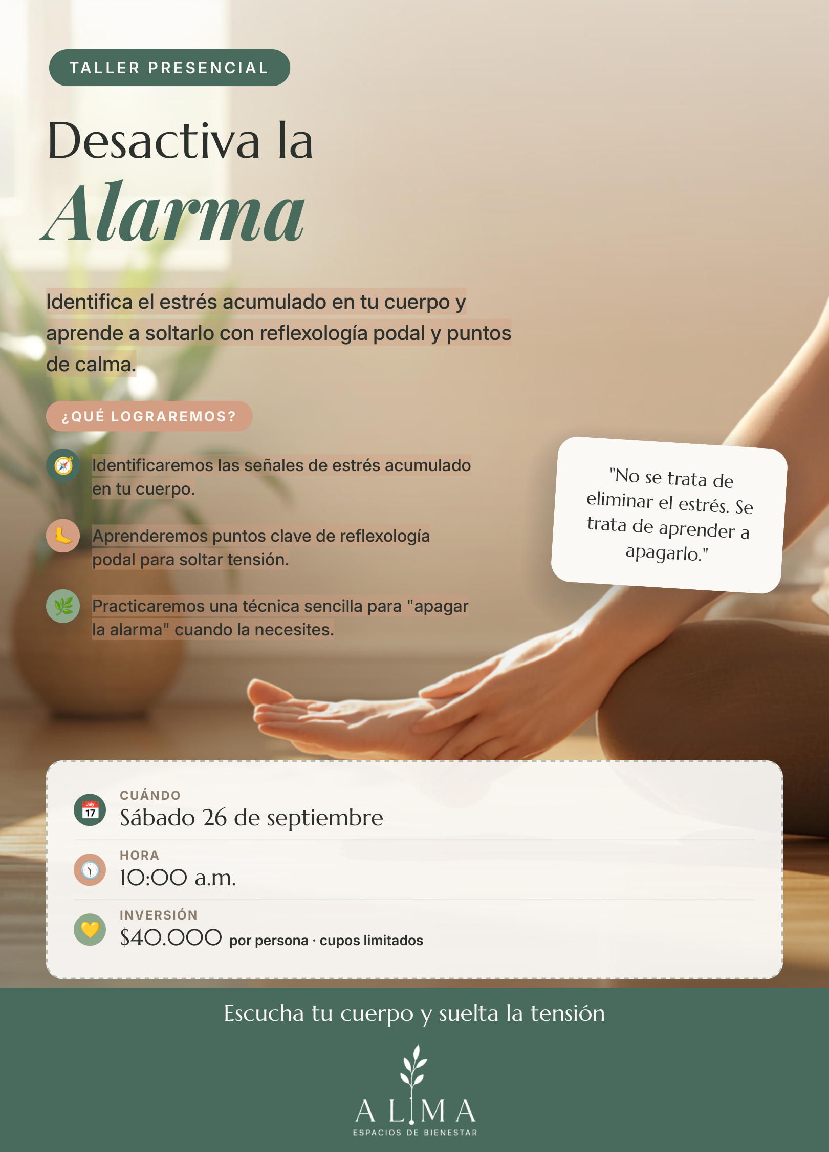 Taller Desactiva la Alarma